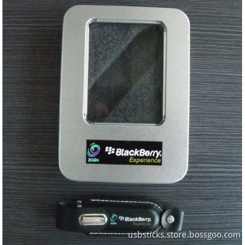 blackberry leather usb flash drive